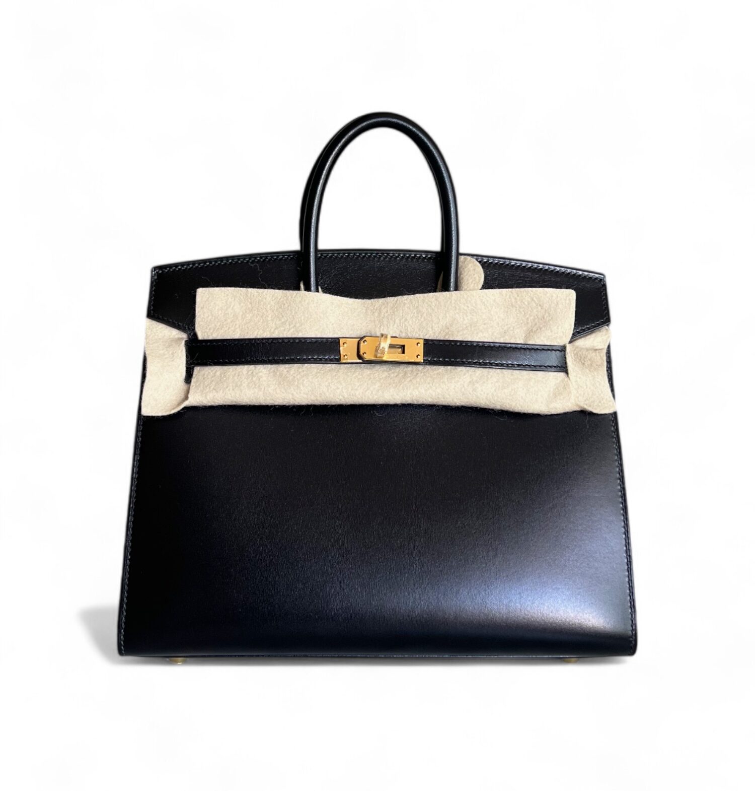 BIRKIN 25 "BOX" NOIR