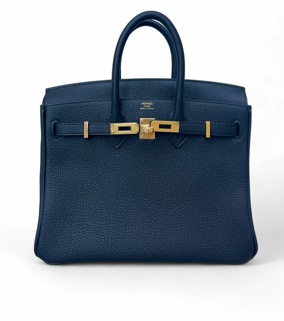 BIRKIN 25 TOGO NOIR GHW