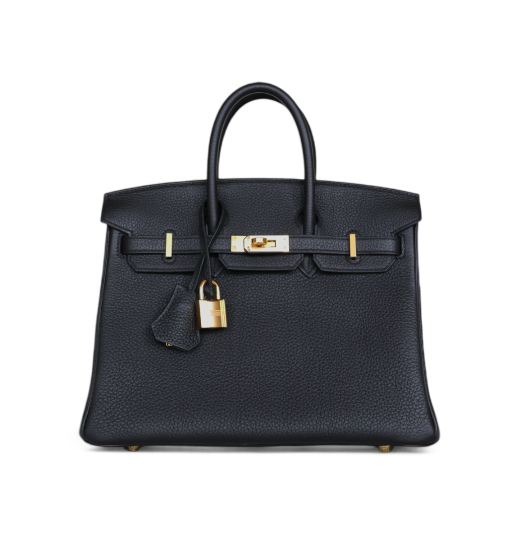 Birkin 25 Noir Togo